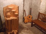 Angolo in bottaio antico di Stio Cilento - mostra di sculture e chitarre
